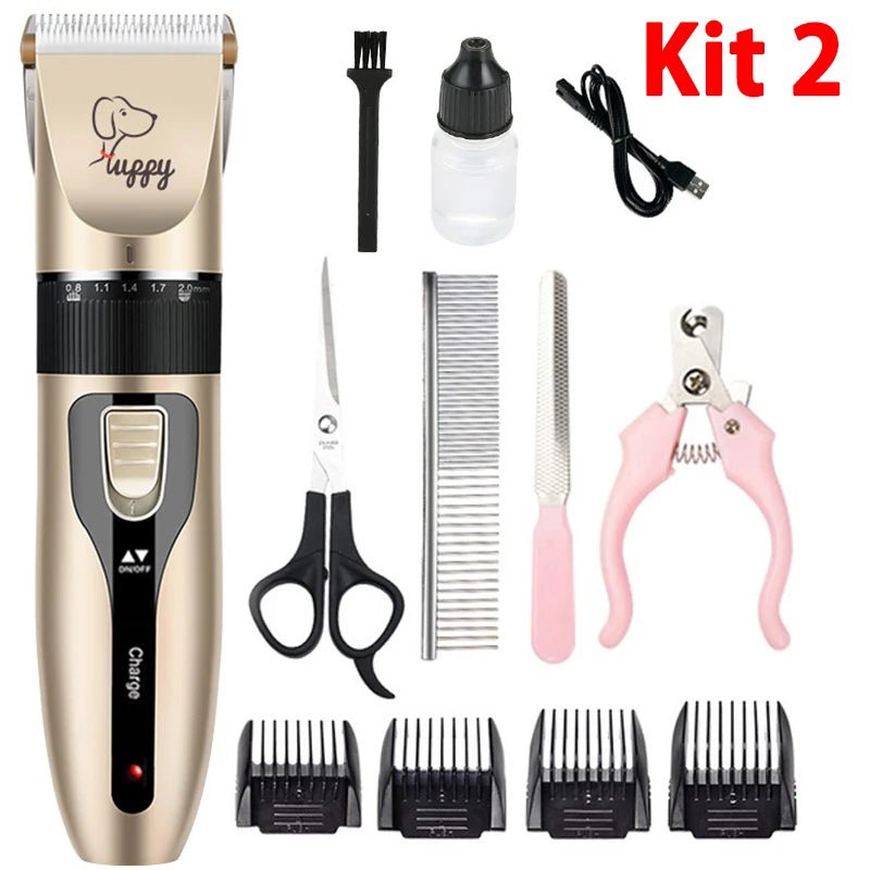 Professionele Elektrische Huisdier Trimmer Kit - Duke & Scoop