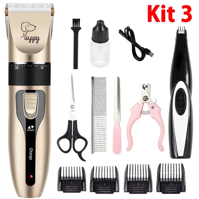 Professionele Elektrische Huisdier Trimmer Kit - Duke & Scoop