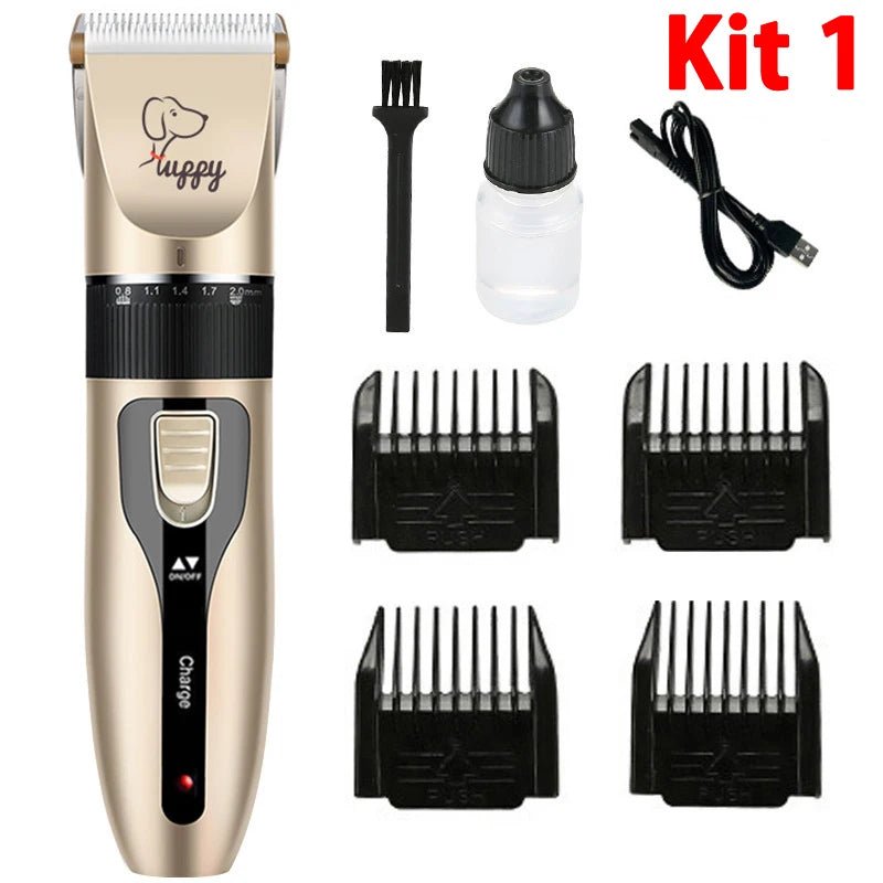 Professionele Elektrische Huisdier Trimmer Kit - Duke & Scoop