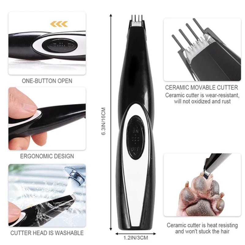 Professionele Elektrische Huisdier Trimmer Kit - Duke & Scoop