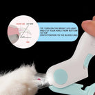 Professionele LED Nageltang voor Katten - Duke & Scoop