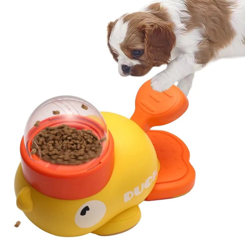 Puzzel Eend Voerdispenser - Duke & Scoop