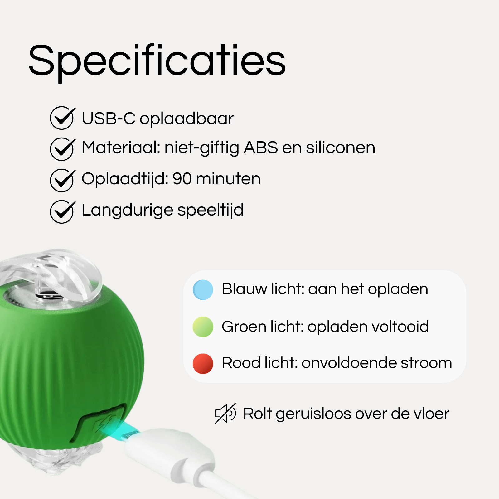 Roll & Play - Interactieve Bal - Duke & Scoop