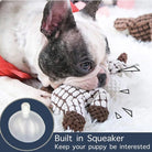 Schattig Ezelvormig Pluche Hondenspeelgoed met Pieper - Duke & Scoop