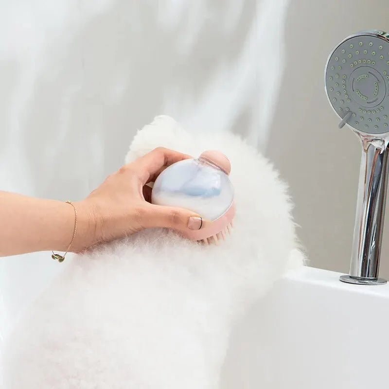 ScrubBuddy - Borstel met Shampoo Dispenser - Duke & Scoop
