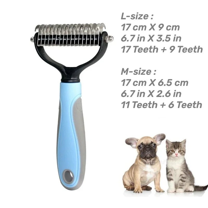 SheddyBuddy – Professionele Ontwarringskam voor Kat & Hond - Duke & Scoop