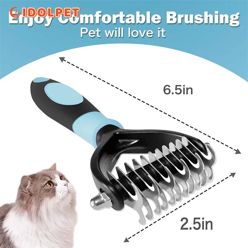 SheddyBuddy – Professionele Ontwarringskam voor Kat & Hond - Duke & Scoop