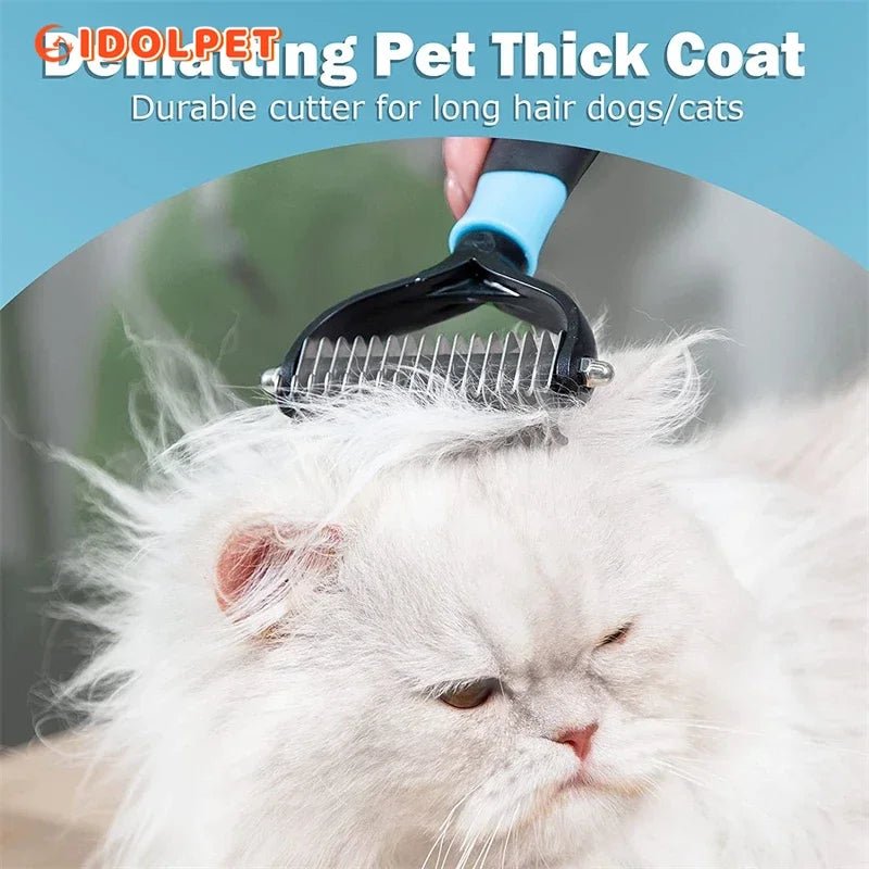 SheddyBuddy – Professionele Ontwarringskam voor Kat & Hond - Duke & Scoop