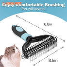 SheddyBuddy – Professionele Ontwarringskam voor Kat & Hond - Duke & Scoop