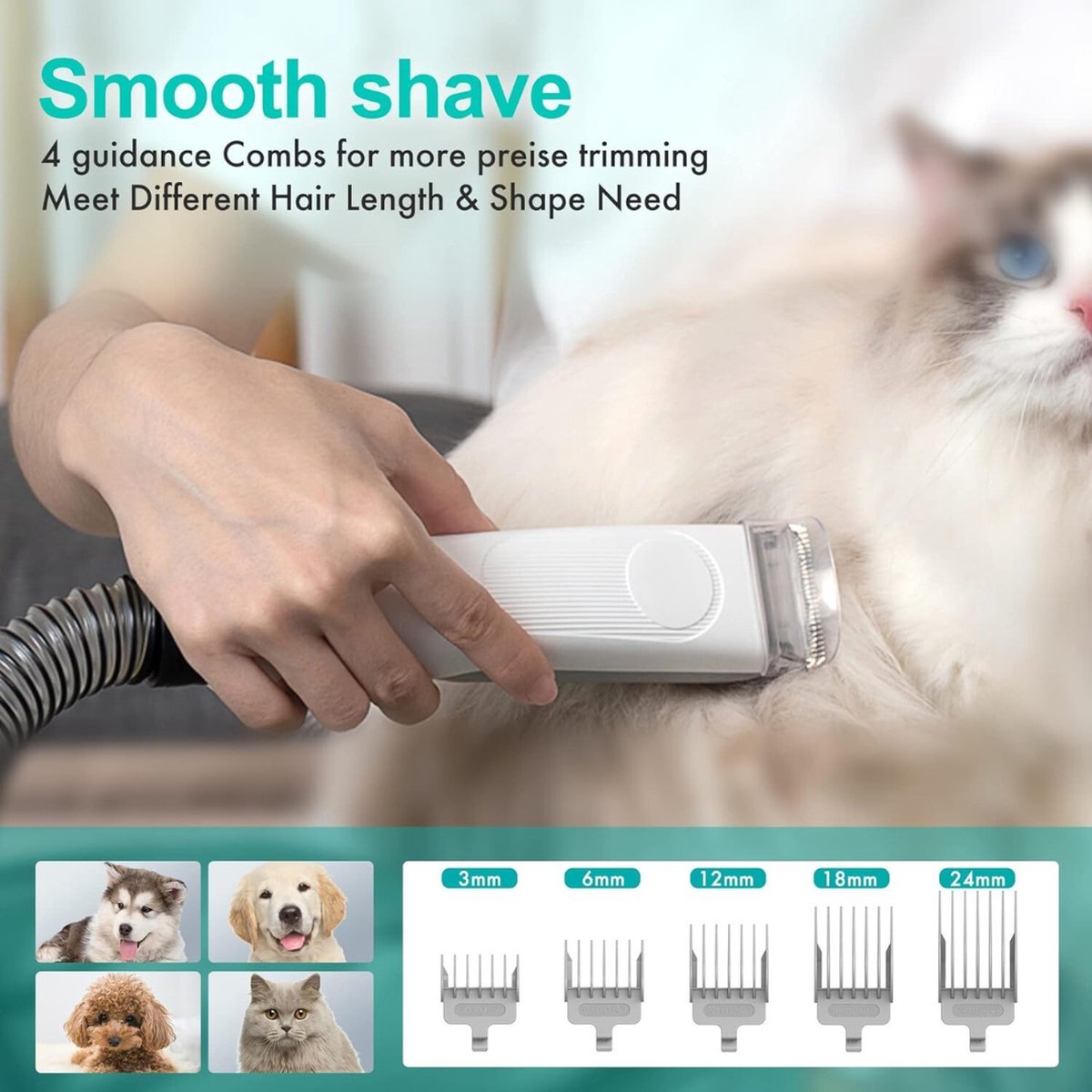 ShedVac Pro - Dierenverzorgingskit - Duke & Scoop