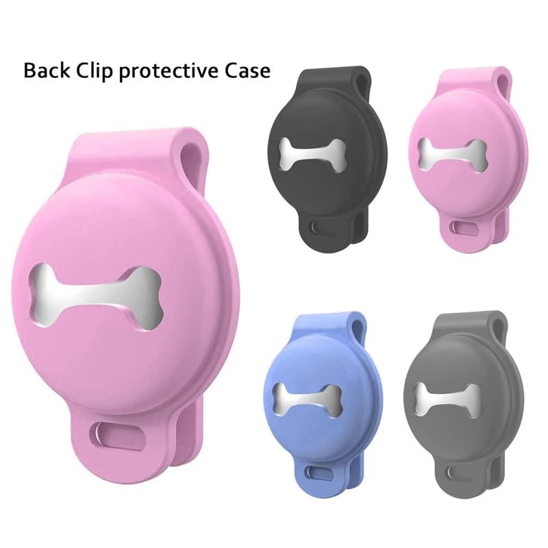 Siliconen AirTag Houder voor Hondenhalsband - Duke & Scoop
