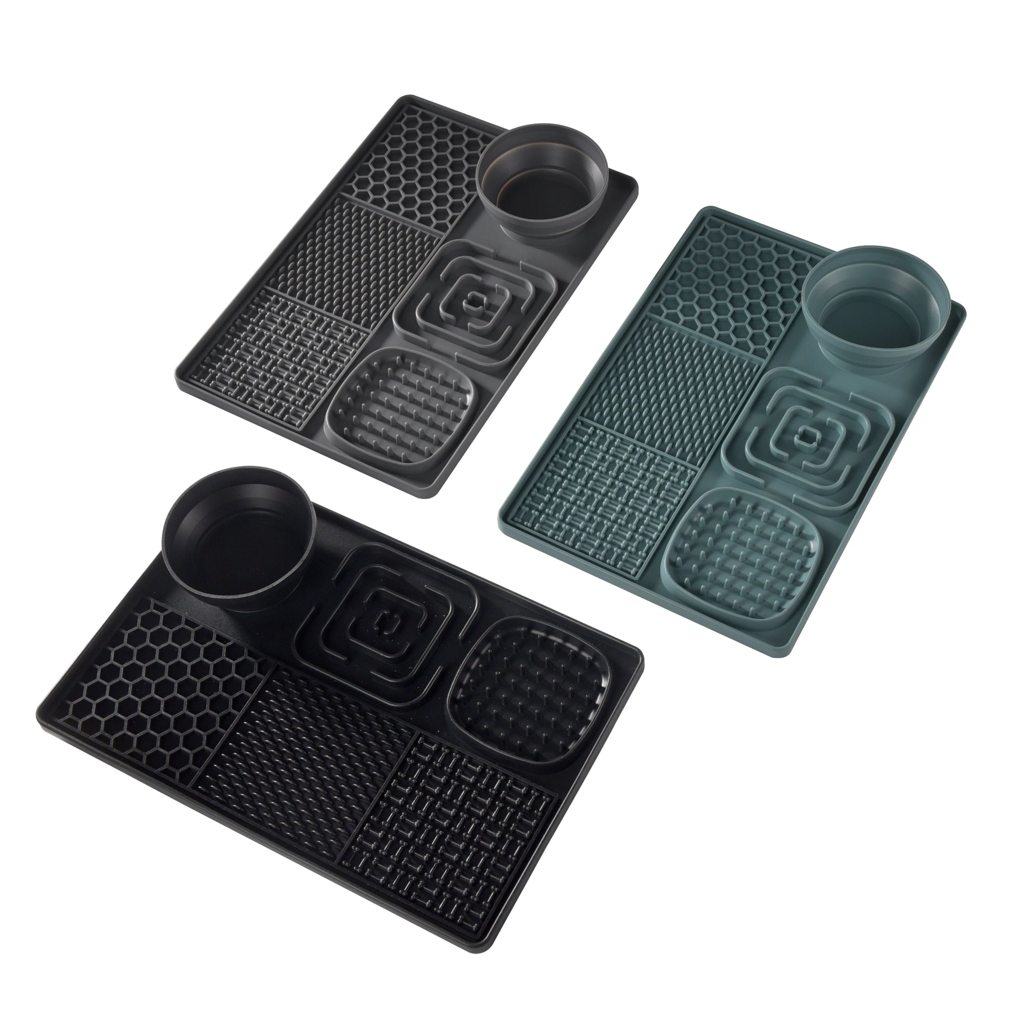 Siliconen Likmat - Slowfeeder voor Natvoer of Snacks - Duke & Scoop