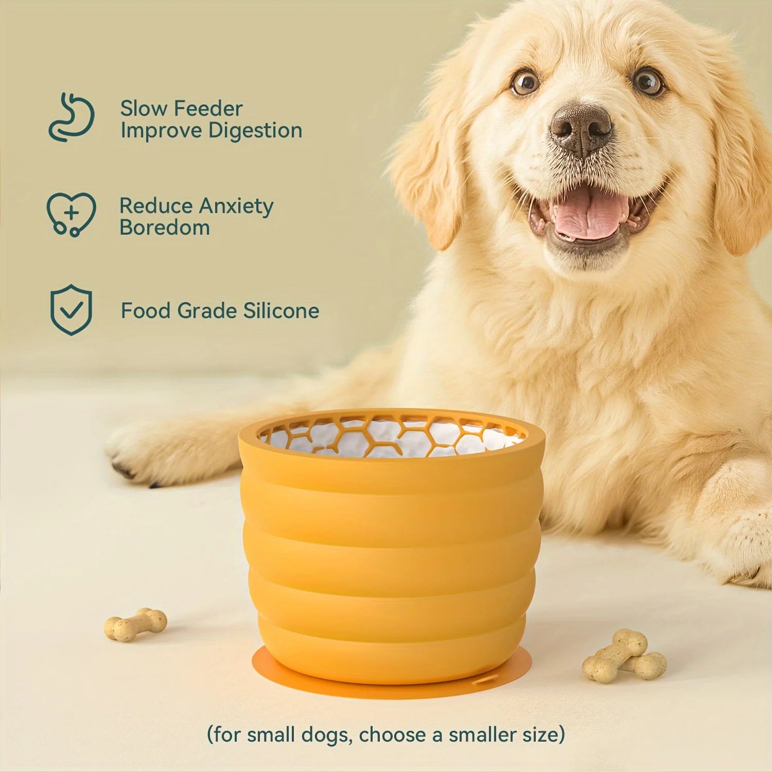 Siliconen Slow Feeder Hondenschaal - Duke & Scoop