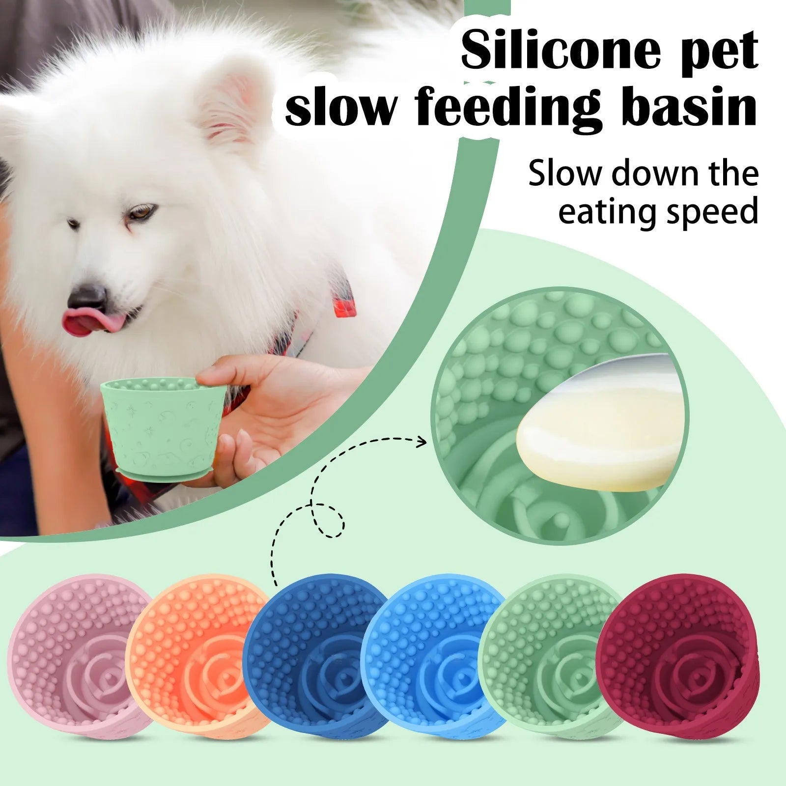 Siliconen Slowfeeder Likkom - Duke & Scoop