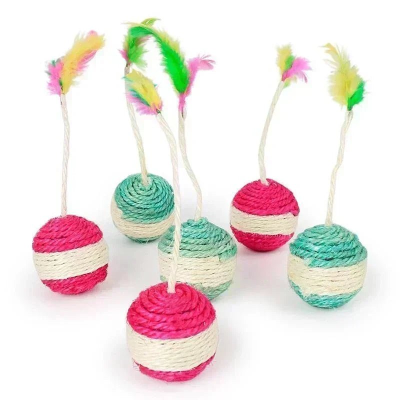 Sisal Krabbal Katten Speelgoed – Interactief - Duke & Scoop