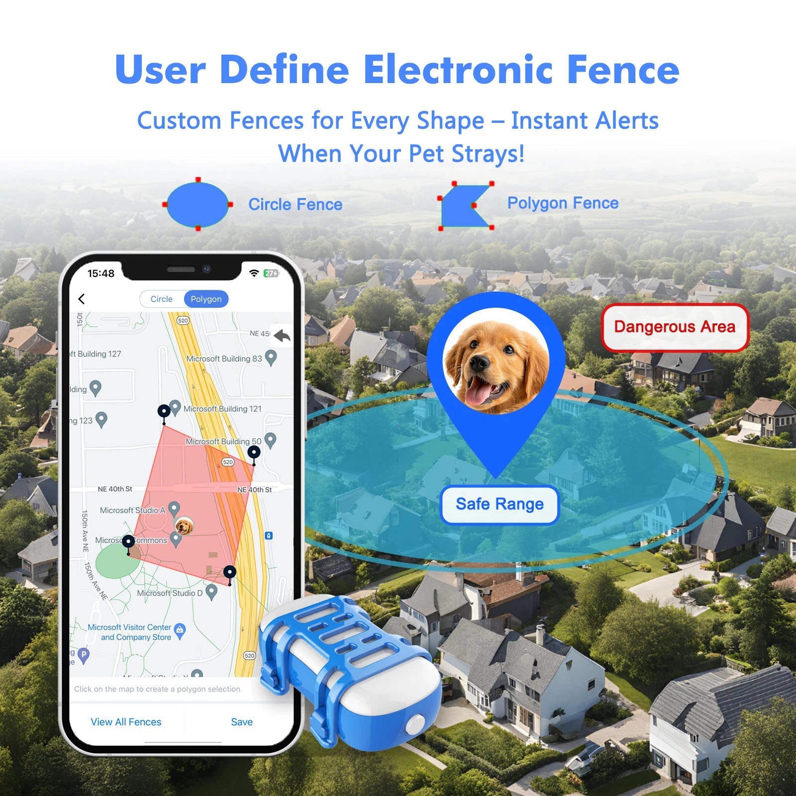 Slimme 4G GPS Tracker voor je Huisdier - Duke & Scoop