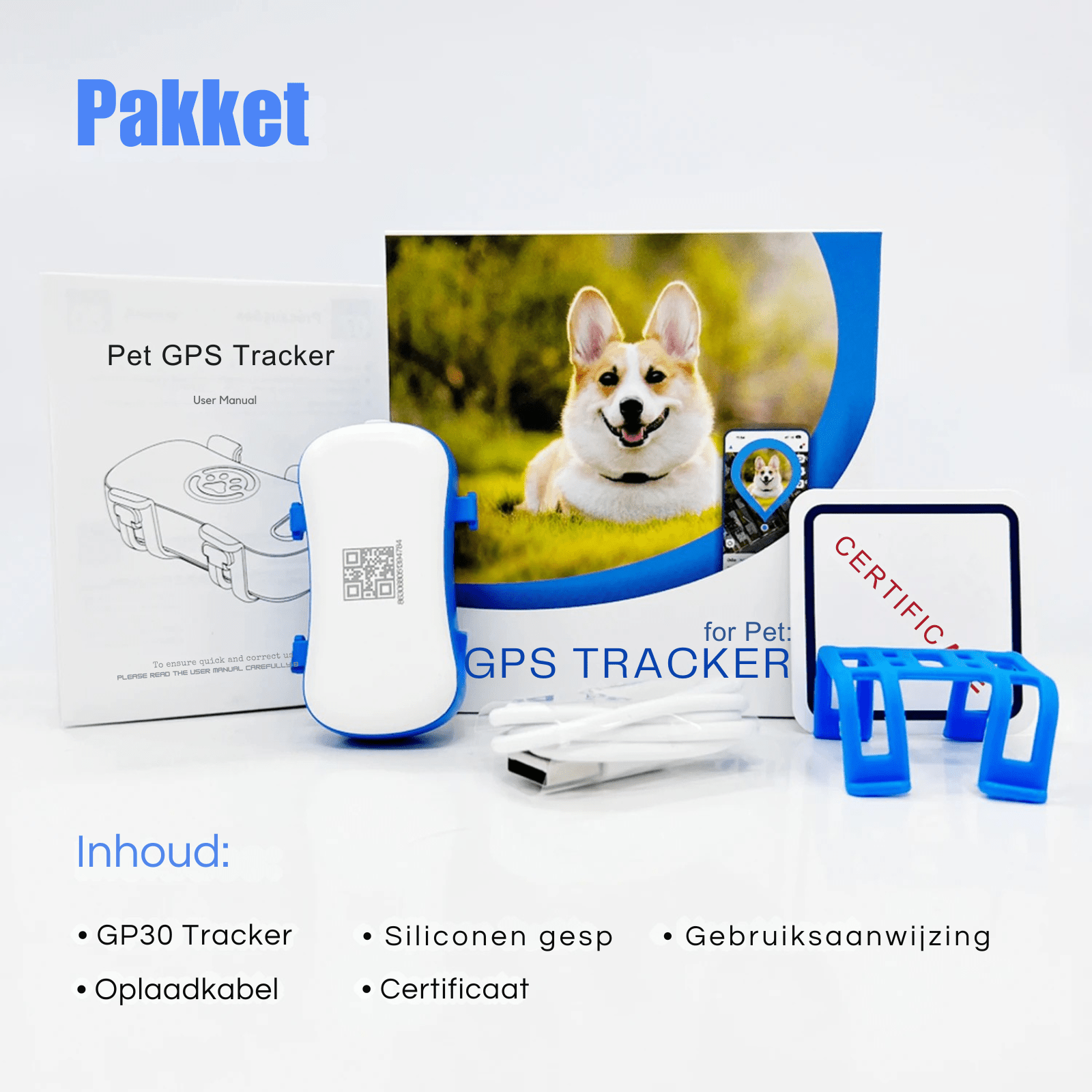 Slimme 4G GPS Tracker voor je Huisdier - Duke & Scoop
