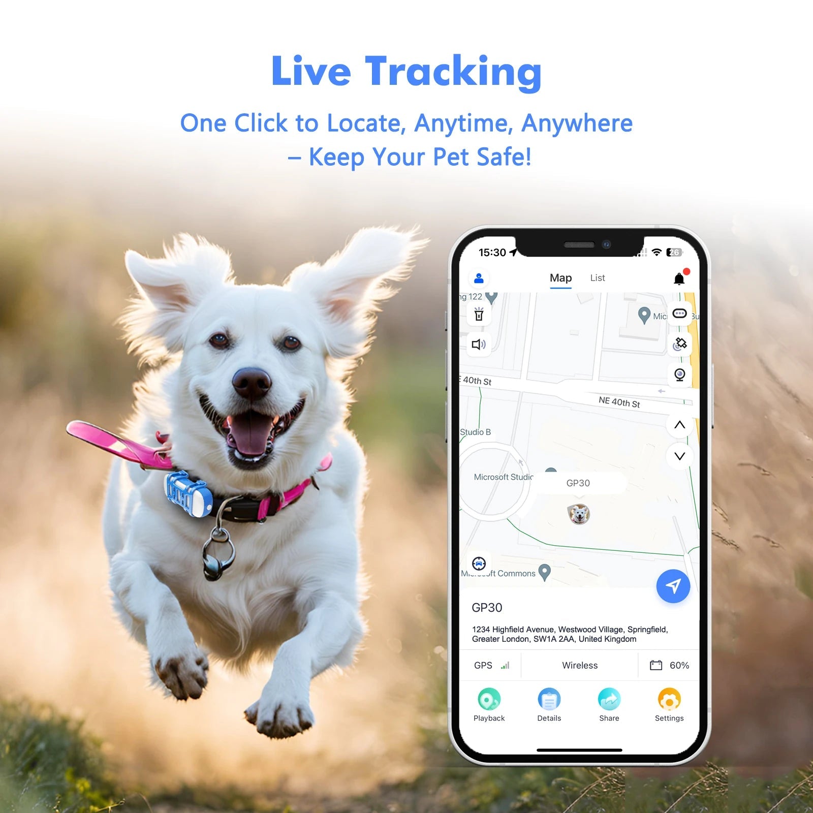 Slimme 4G GPS Tracker voor je Huisdier - Duke & Scoop