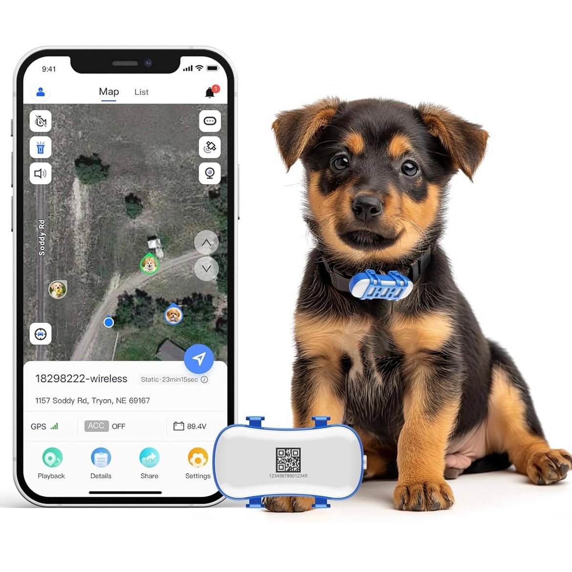 Slimme 4G GPS Tracker voor je Huisdier - Duke & Scoop