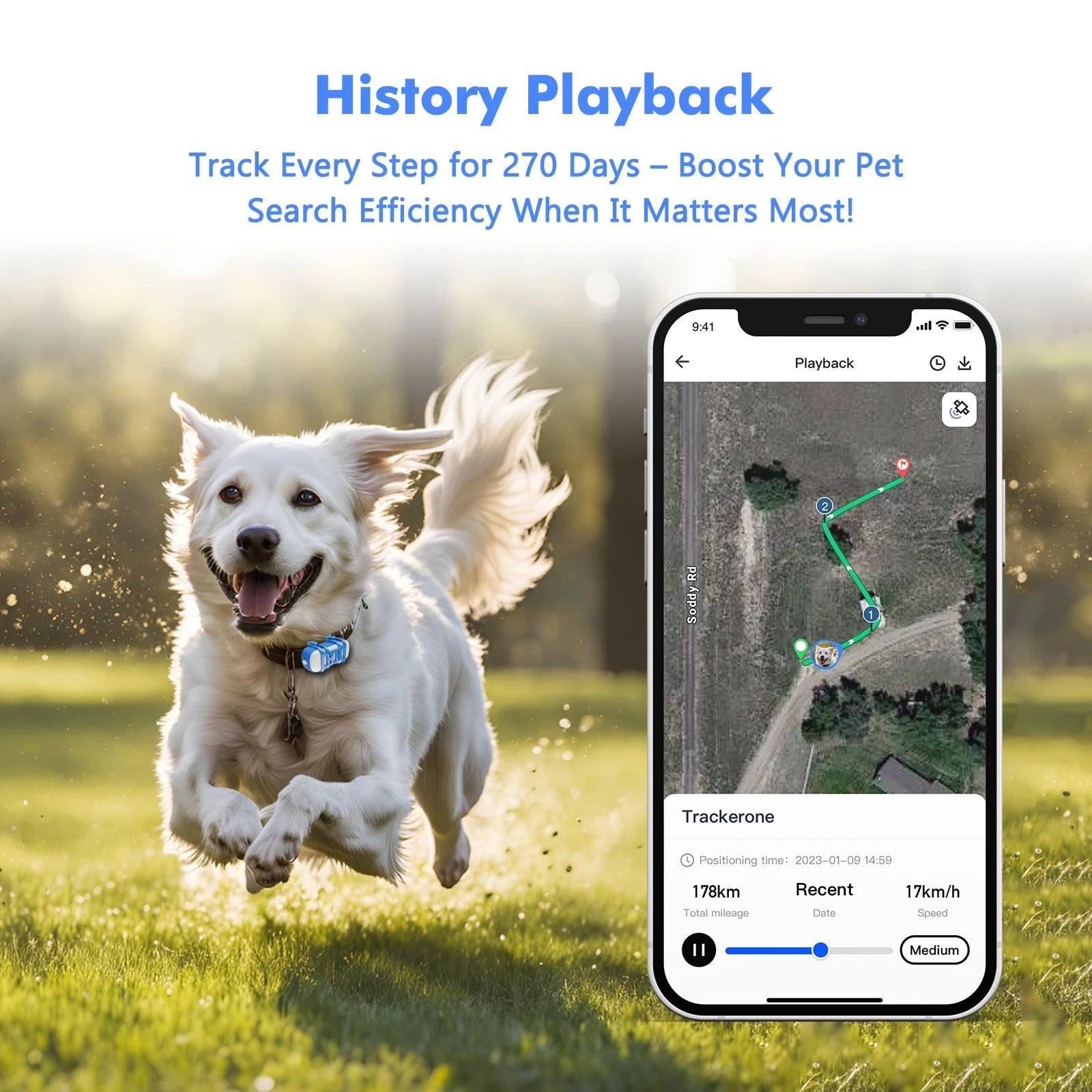 Slimme 4G GPS Tracker voor je Huisdier - Duke & Scoop