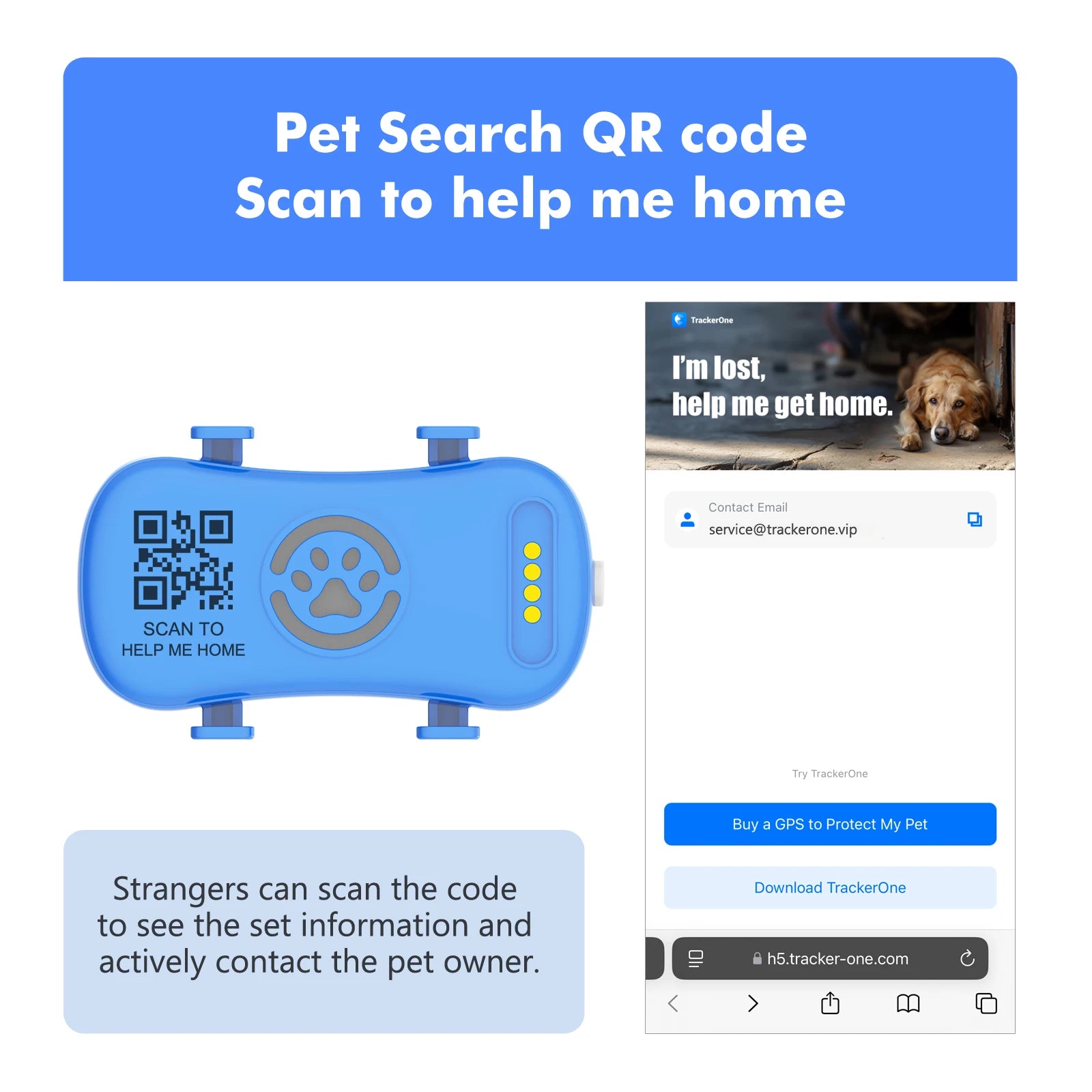 Slimme 4G GPS Tracker voor je Huisdier - Duke & Scoop
