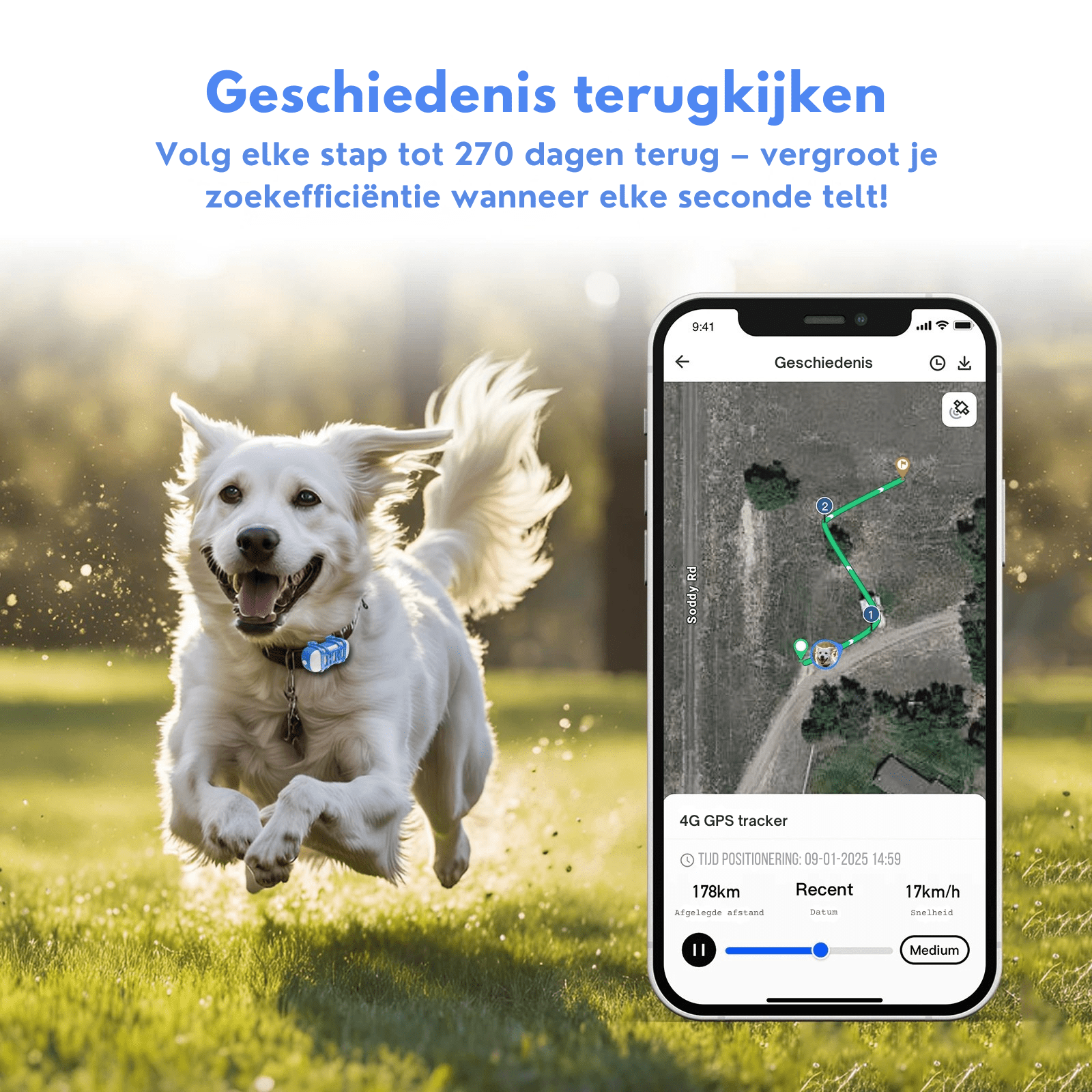 Slimme 4G GPS Tracker voor je Huisdier - Duke & Scoop