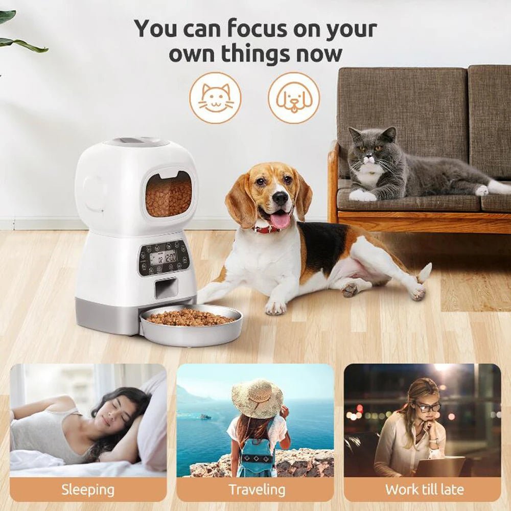 Slimme Automatische Voerdispenser - Duke & Scoop