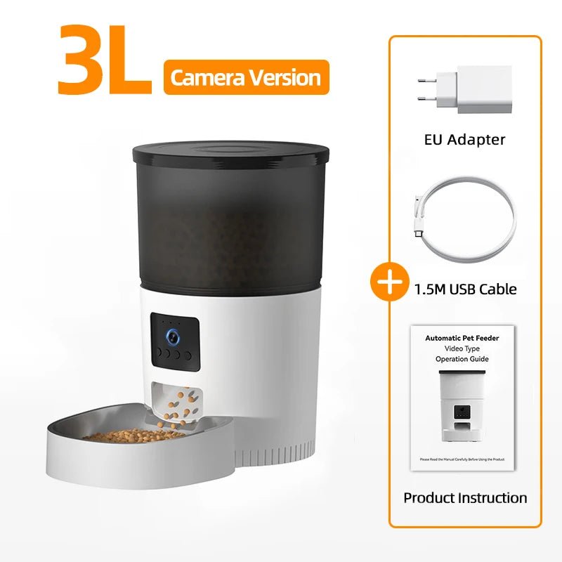 Slimme Voerautomaat met Camera – Automatische Diervoeder - Duke & Scoop