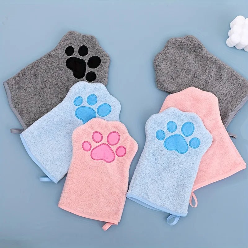 Sneldrogende Badhandschoen voor Hond & Kat - Duke & Scoop
