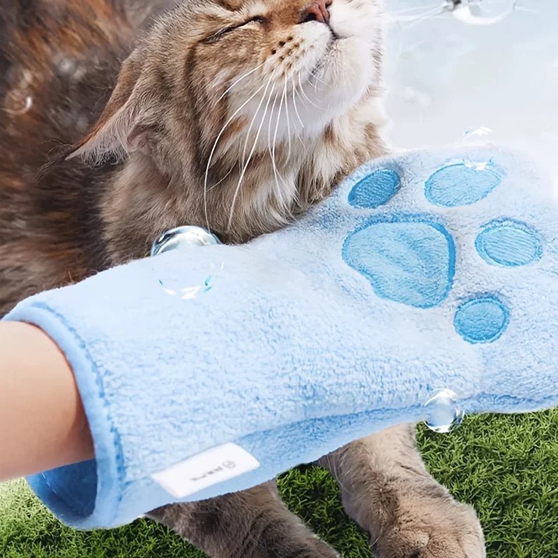 Sneldrogende Badhandschoen voor Hond & Kat - Duke & Scoop