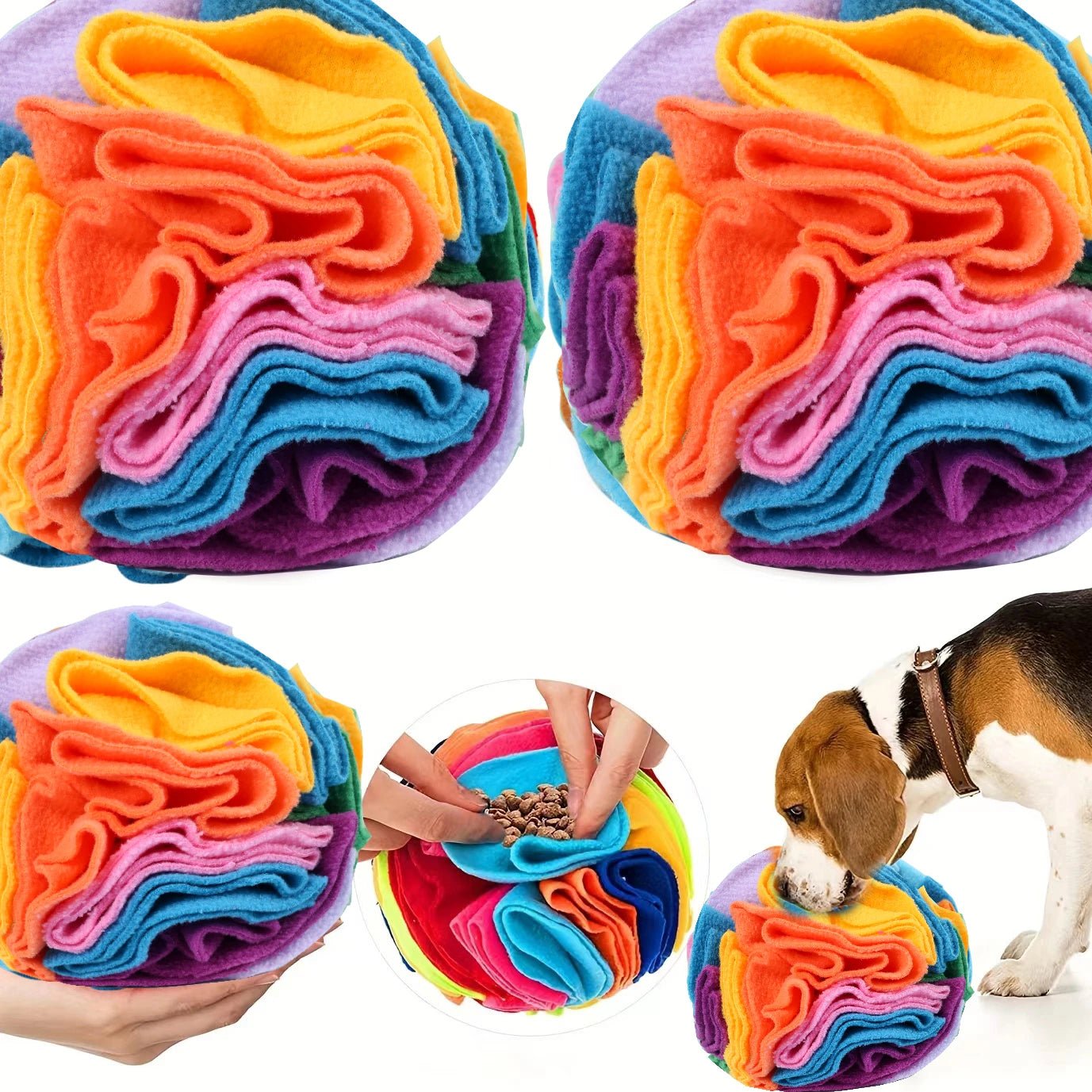 Snuffelbal – Interactief Puzzelspeelgoed - Duke & Scoop