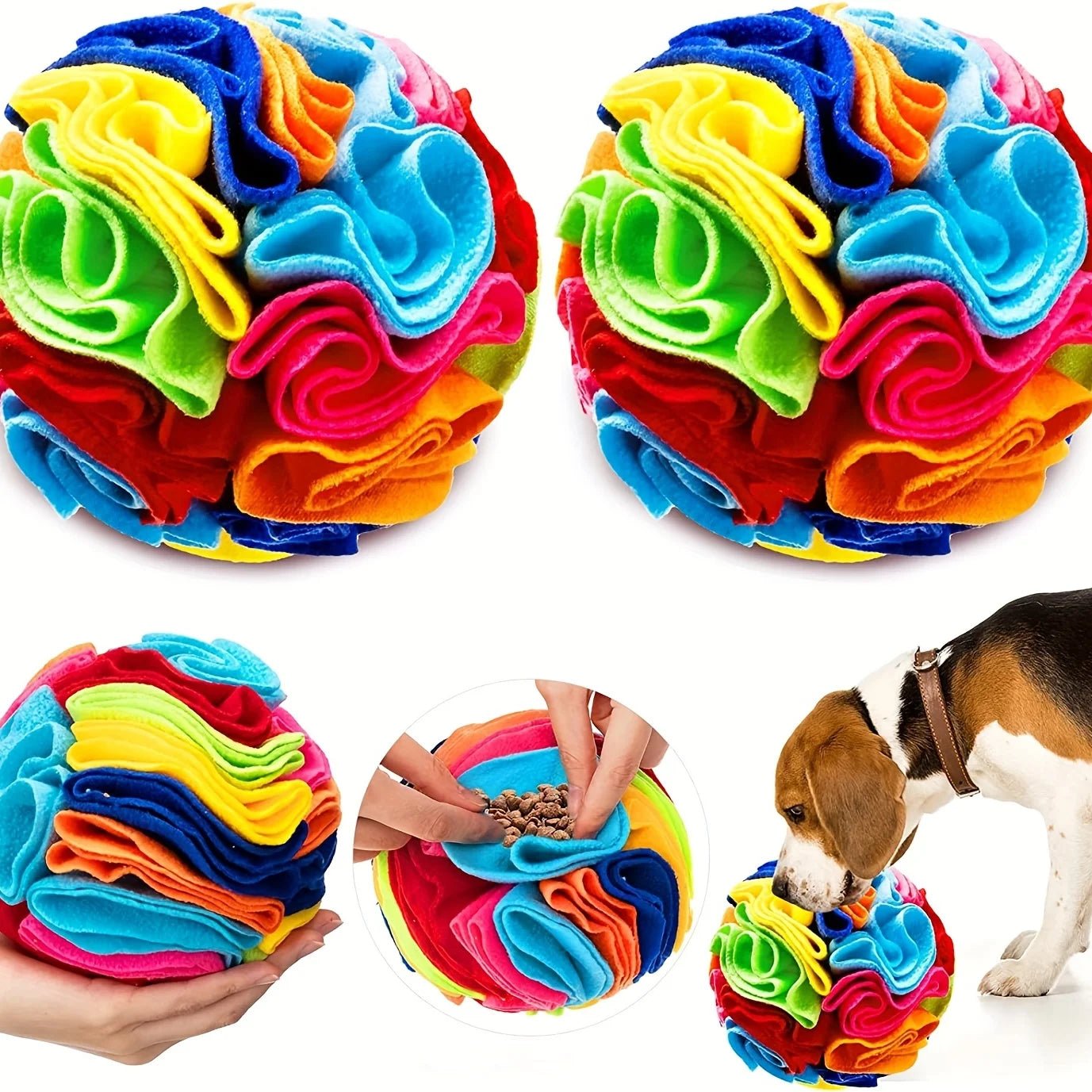 Snuffelbal – Interactief Puzzelspeelgoed - Duke & Scoop
