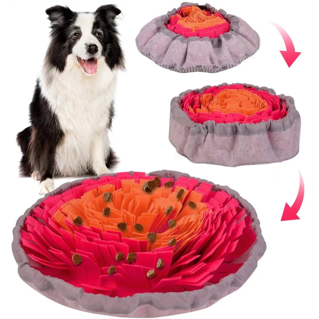 Snuffelmat voor Honden - Wasbaar Vilt - Duke & Scoop