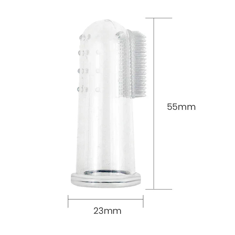 SoftBristle - Vinger Tandenborstel voor Honden en Katten - Duke & Scoop