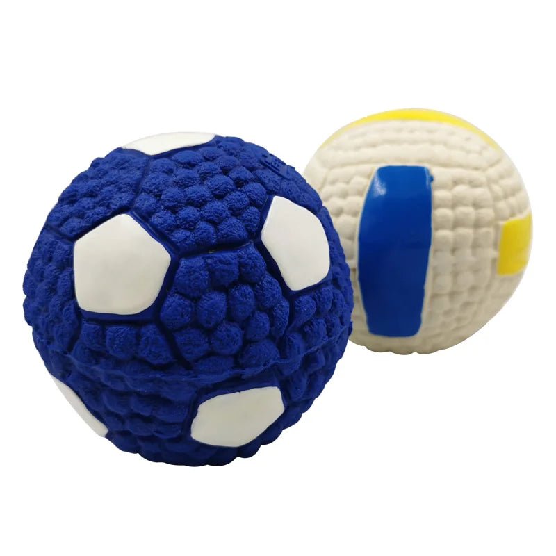 Squeaky Hondenspeetje in Sportbal Design - Duke & Scoop