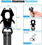 TactiPaw Bungee Hondenriem – Sterke Autogordelbevestiging - Duke & Scoop