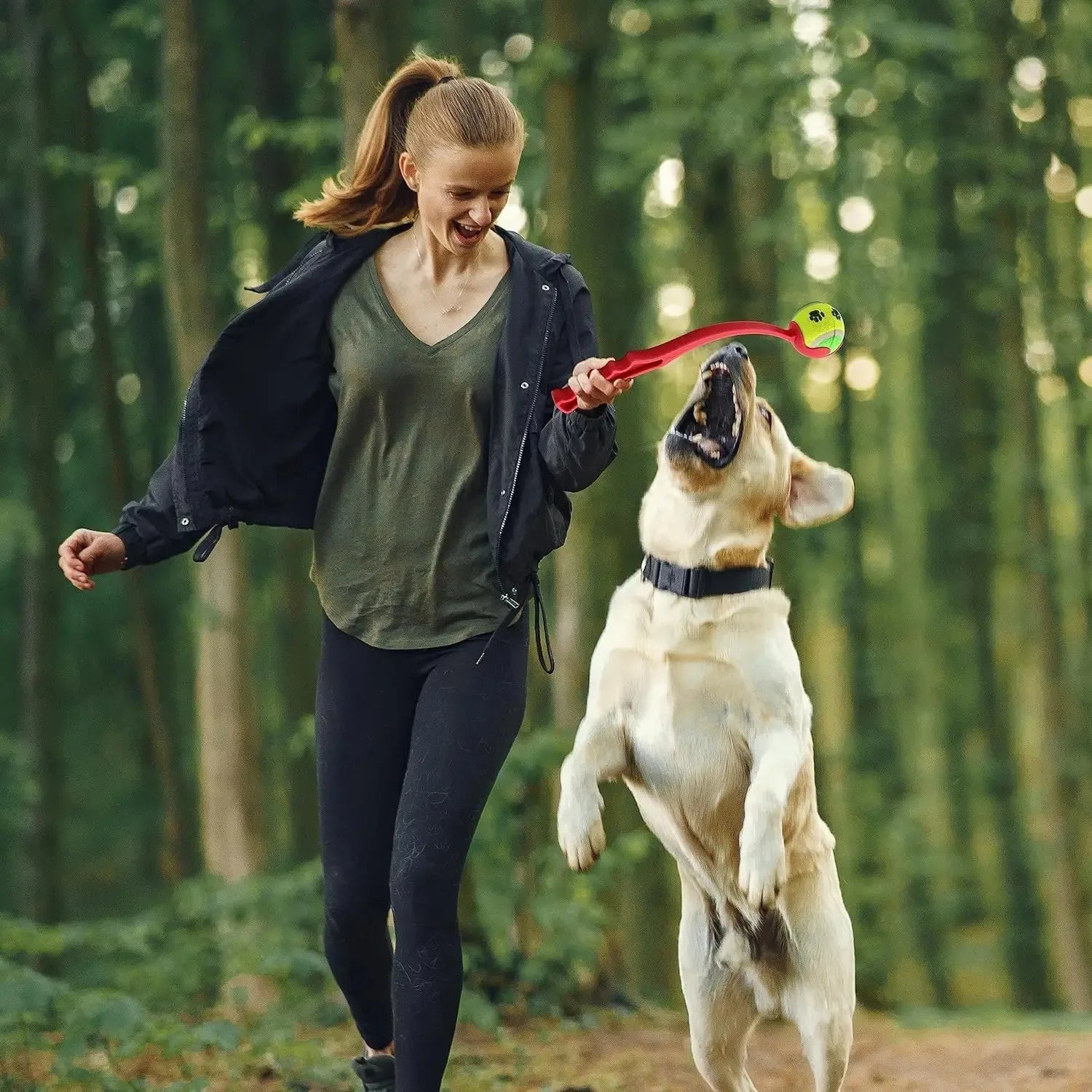 Tennisbal Launcher voor Honden - Duke & Scoop