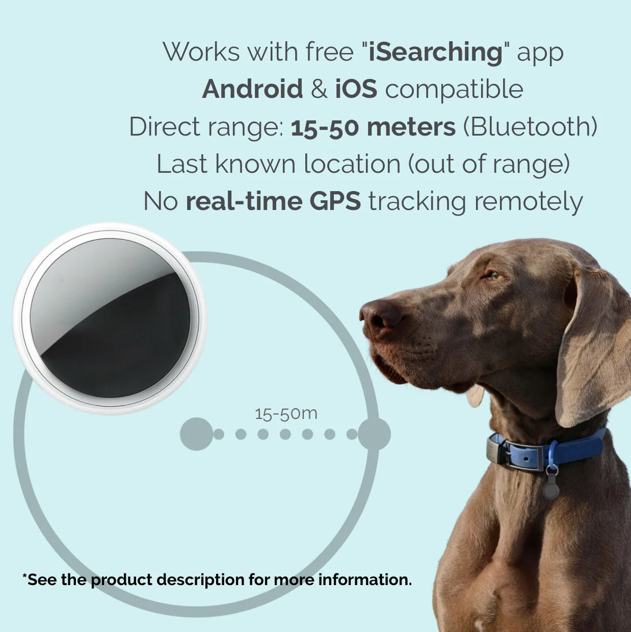 TraceTag iOS/Android en Kattenhalsband - Duke & Scoop