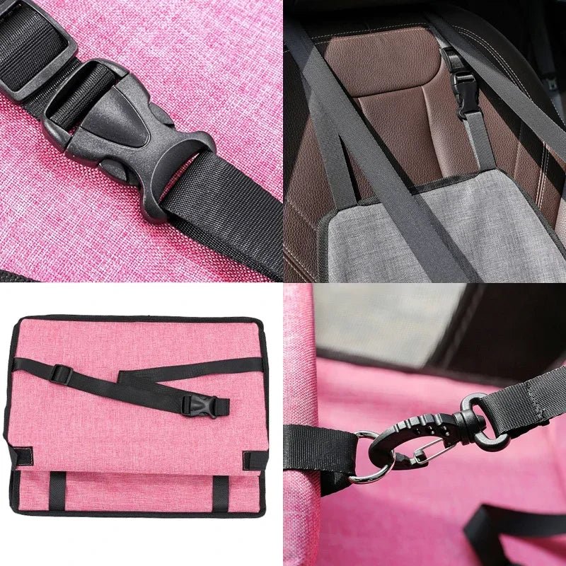 TravelBuddy Opvouwbare Huisdier Autostoel - Duke & Scoop