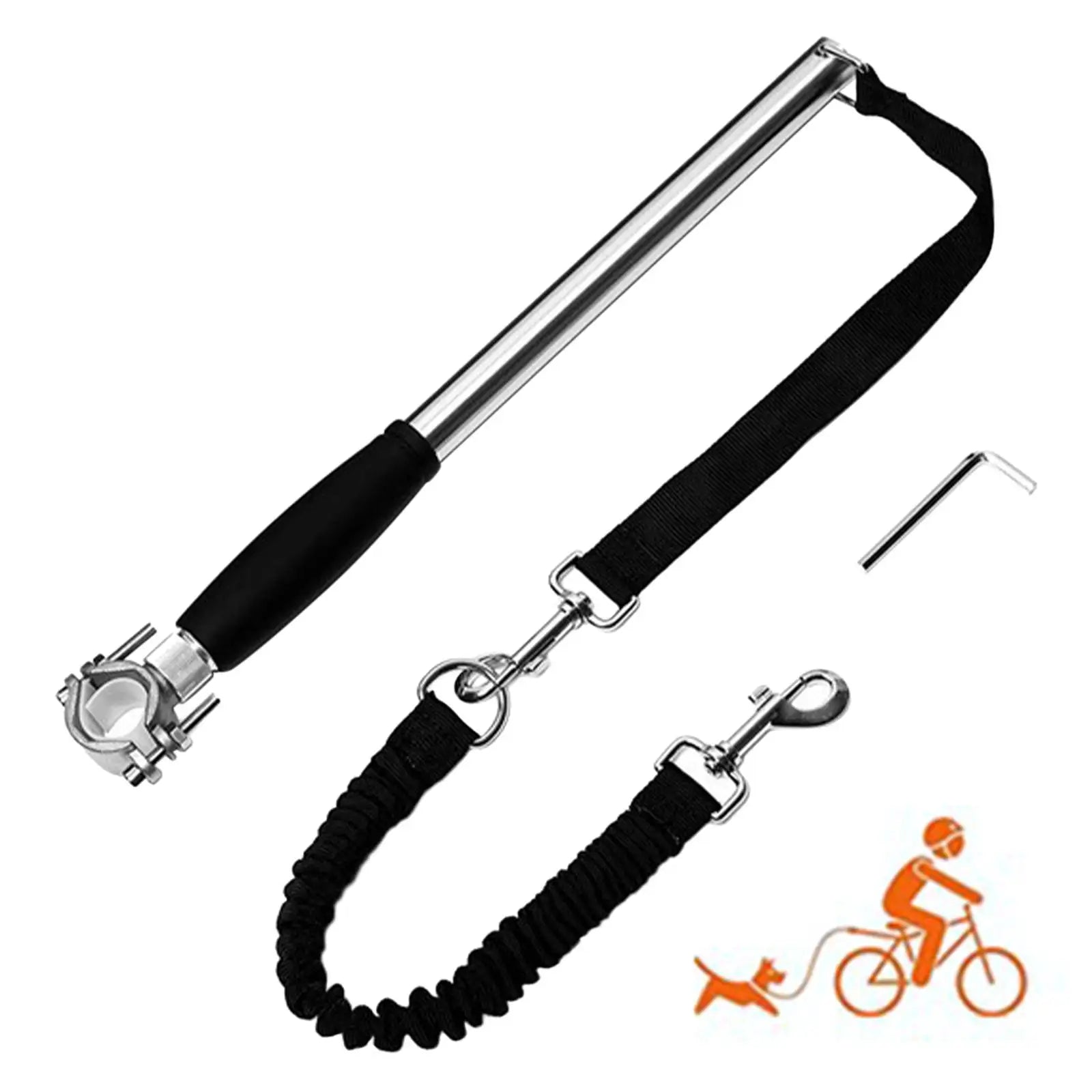 Uittrekbare Fietshondenriem – Handsfree - Duke & Scoop