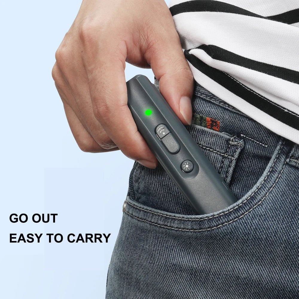 Ultrasone Hondenafschrikker – Zwart – LED - indicator – USB oplaadbaar – Hondentrainer – Anti - blaf apparaat - Duke & Scoop