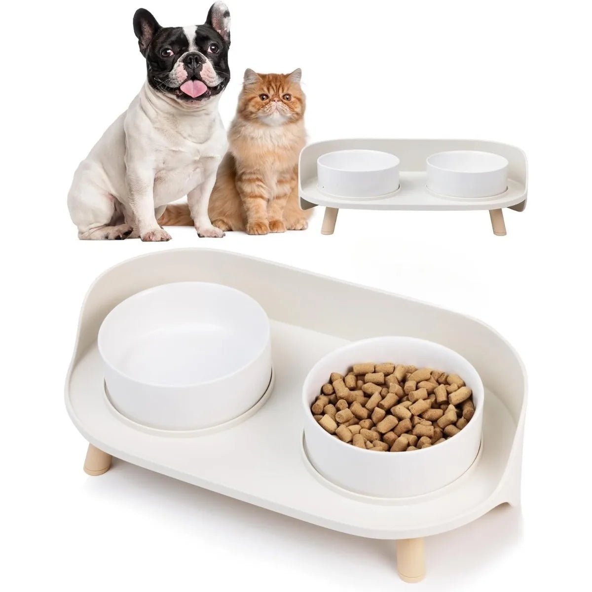 Verhoogde Honden & Kattenbak - Duke & Scoop