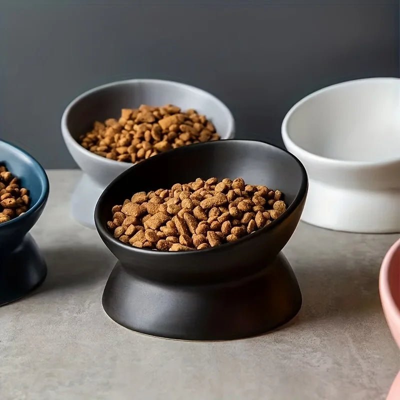 Verhoogde Keramische Voerbak – High Feet Ontwerp - Duke & Scoop