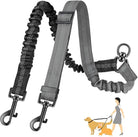 Verstelbare Duo Hondenriem met Comfortabele Bungee - Duke & Scoop