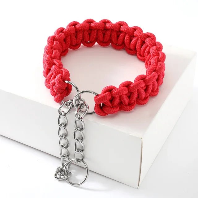 Verstelbare Geweven Nylon P - Ketting voor Honden - Duke & Scoop