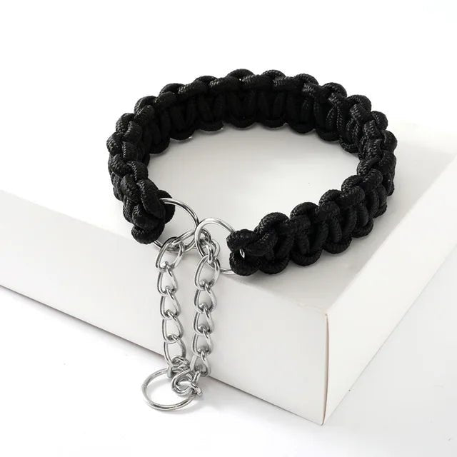 Verstelbare Geweven Nylon P - Ketting voor Honden - Duke & Scoop