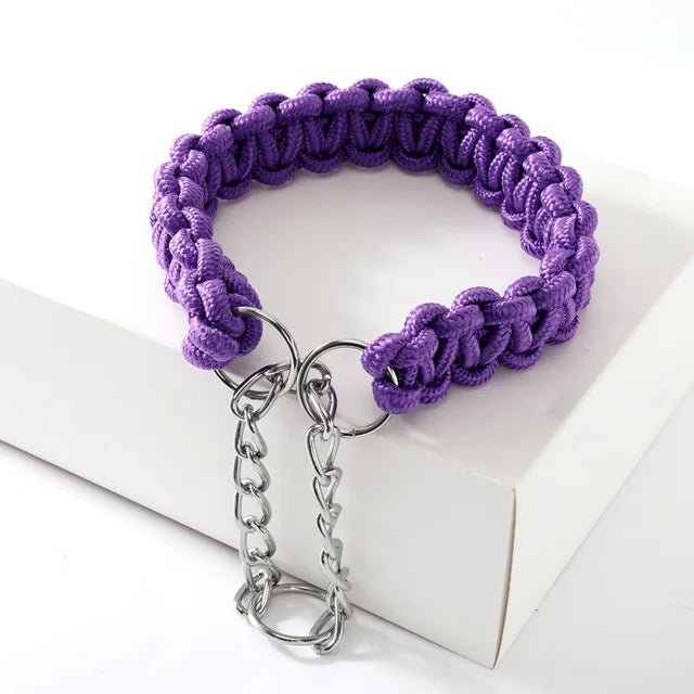 Verstelbare Geweven Nylon P - Ketting voor Honden - Duke & Scoop
