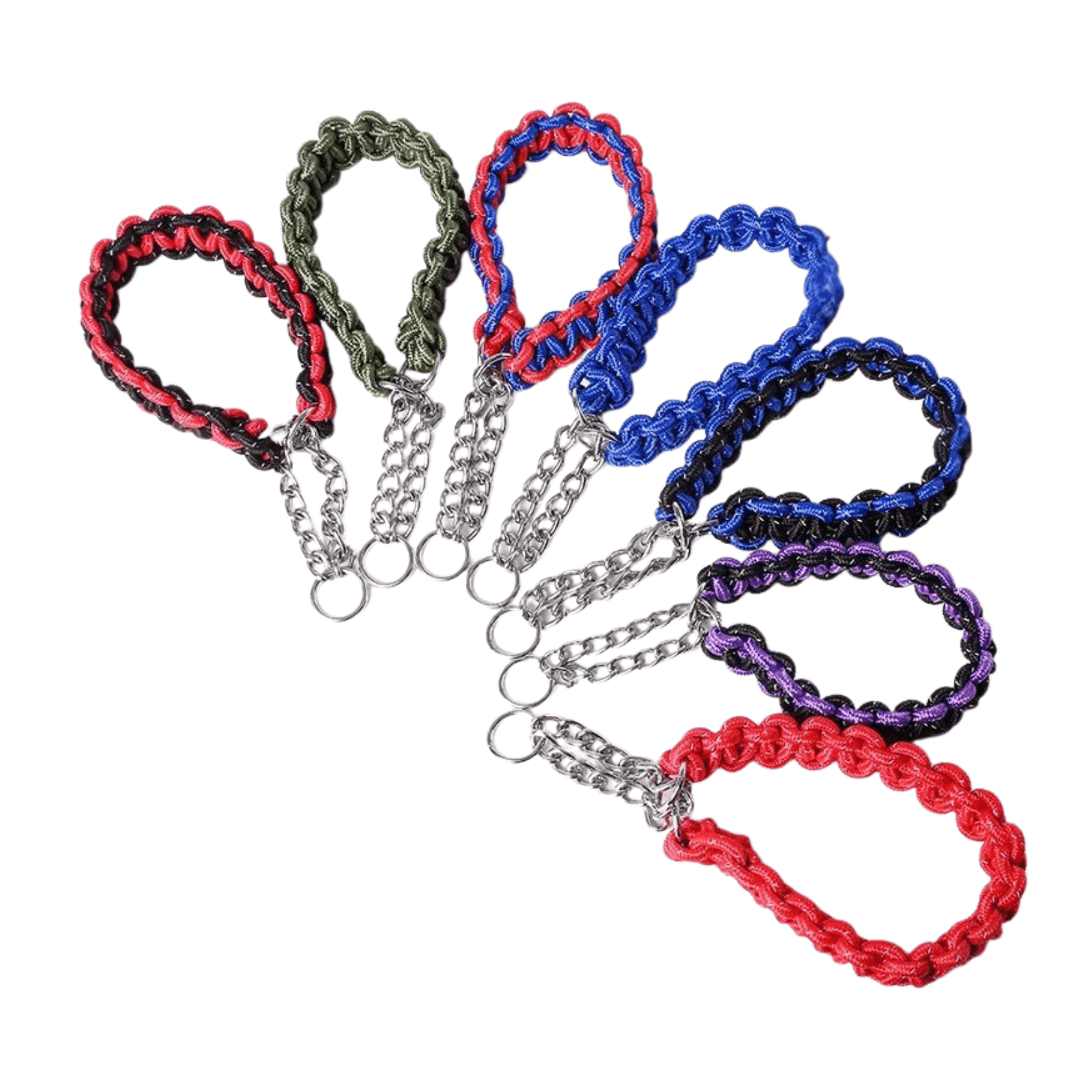 Verstelbare Geweven Nylon P - Ketting voor Honden - Duke & Scoop