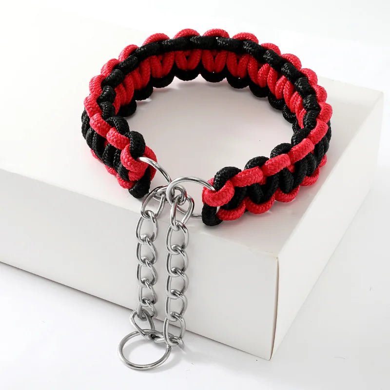Verstelbare Geweven Nylon P - Ketting voor Honden - Duke & Scoop