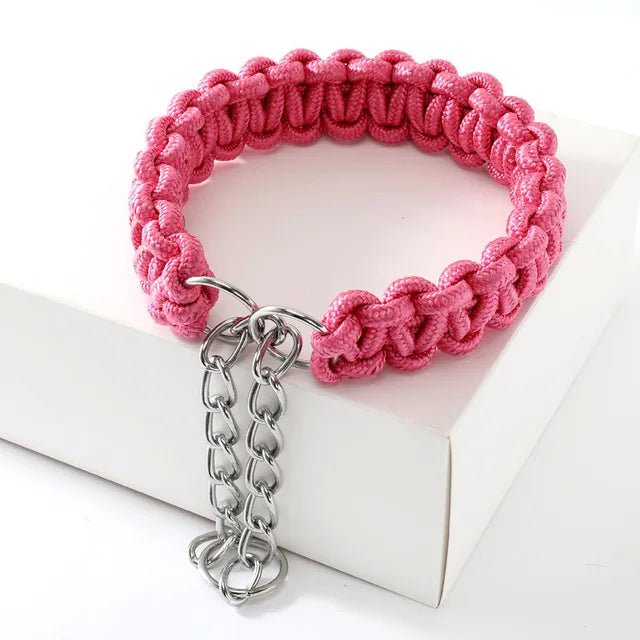 Verstelbare Geweven Nylon P - Ketting voor Honden - Duke & Scoop
